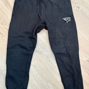 Black Joggers with Logo